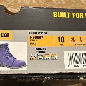 Echo WP ST Women's Marlin Steel-Toe Waterproof Boots - Marlin (Blue)